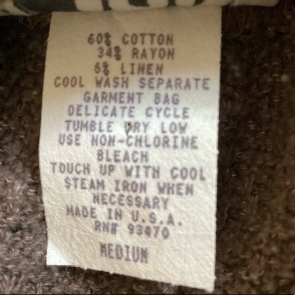 Vintage Knitted sweater and skirt soft knubby knit size med 8 - Picture 11 of 12